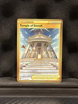 Temple of Sinnoh - 214/189 - Pokemon Astral Radiance Sword Shield Secret Rare NM - Image 1