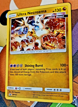 2017 Pokemon Ultra Necrozma SM165/248 SM Black Star Promos HP - Image 1