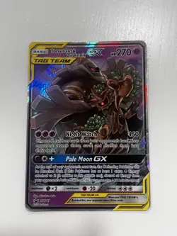 Pokemon TCG Trevenant Dusknoir GX SM217 Black Star Promo Sun Moon Holo Tag Team - Image 2