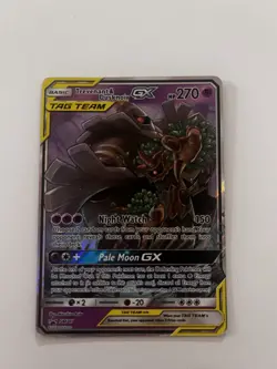 Pokemon TCG Trevenant Dusknoir GX SM217 Black Star Promo Sun Moon Holo Tag Team - Image 3