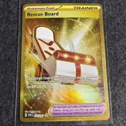 Pokemon TCG Rescue Board 225/167 Gold Secret Rare Twilight Masquerade - Image 1