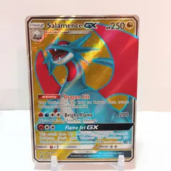 Pokemon Salamence GX SM139 LP+ Sun & Moon Promos - Image 1