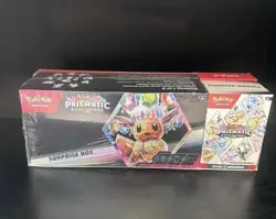 Pokemon Prismatic Evolutions Sam’s Club Exclusive Surprise Box + Booster Bundle - Image 1