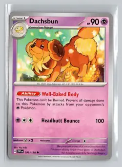 Dachsbun #099/198 Uncommon SV01: Scarlet & Violet Base Set Pokemon - Image 1
