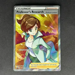 Pokemon Professor's Research (Professor Juniper) Sword & Shield Promo #SWSH152 - Image 1