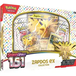 Pokemon TCG: Scarlet and Violet 151 Zapdos Ex Collection - Image 1