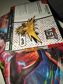 Pokemon TCG Scarlet and Violet 151 Zapdos EX Collection Box Sealed - Image 3