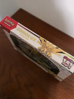 Pokemon TCG Scarlet and Violet 151 Zapdos EX Collection Box Sealed - Image 4