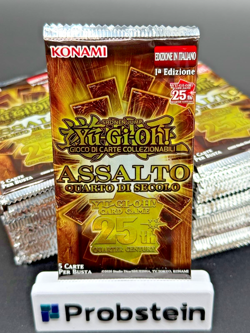 Lot (51) Yu-Gi-Oh! Rarity Collection Quarter Century Italian Booster Packs - Image 2