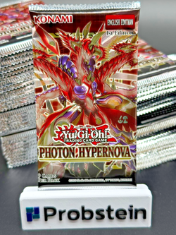 Lot Of (72) Yu-Gi-Oh! Photon Hyper Nova 1st Edition Booster Packs - Image 2
