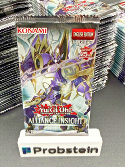 Lot Of (102) Yu-Gi-Oh! Alliance Insight 1 st Edition Booster Packs - Image 2
