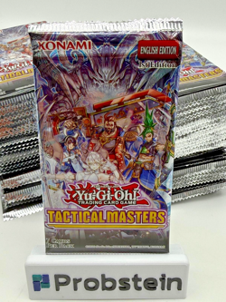 Lot Of (96) Yu-Gi-Oh! Tactical Masters 1st Edition Booster Packs - Image 2