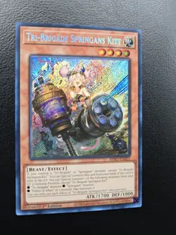 Tri-Brigade Springans Kitt - BPRO-EN025 - Secret Rare YuGiOh - Image 1