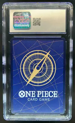 2025 One Piece Monkey D. Luffy Secret Rare Manga Alt Art #OP11-118 CGC 10 - Image 2