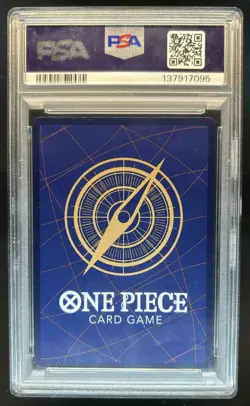 2025 One Piece English Gear Two Alternate Art #OP11-080 PSA 10 - Image 2