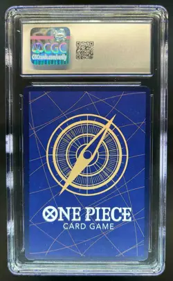 2025 One Piece Monkey D Luffy Silver 3rd Anniversary Secret Rare OP05-119 CGC 10 - Image 2