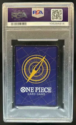 2023 One Piece Japanese Mini Nami Perforated May #OP01-016 PSA 10 - Image 2