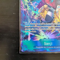 One Piece TCG - Sanji OP06-119 TR SEC - FRENCH - NM - Image 2