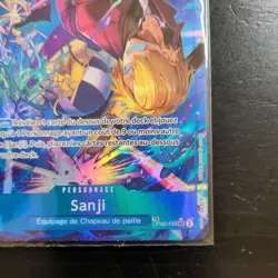One Piece TCG - Sanji OP06-119 TR SEC - FRENCH - NM - Image 3