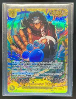 2025 One Piece Legacy of the Master Bartholomew Kuma Secret Rare #OP12-119 - Image 1