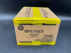 #3 One Piece Japanese OP-07 500 Years in the Future Booster Box Case Sealed - Image 3