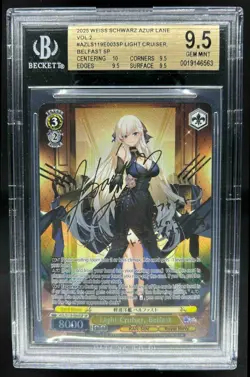 2025 Weiss Schwarz Azur Lane Light Cruiser Belfast SP #AZL/S119-E003 BGS 9.5 - Image 1