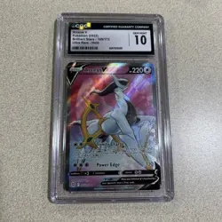 Pokemon TCG Brilliant Stars - Arceus V 165/172 - CGC Gem Mint 10 - Image 1