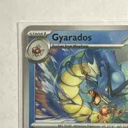 Gyarados 043/193 Rare Reverse Holo Card Paldea Evolved PAL Pokemon TCG NM - Image 3