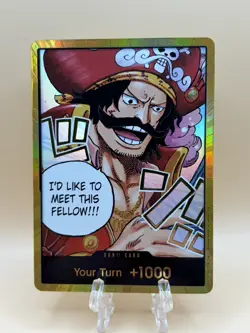 One Piece CCG - Gol.D.Roger GOLD DON!! Card - Carrying On His Will OP-13 English - Image 1