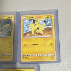 Pokemon Pikachu Basic Cards 2020 2019 #135/202 #54/214 #065/202 English TCG - Image 5