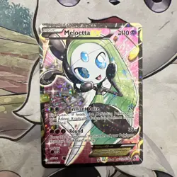 Pokemon TCG Meloetta EX RC25 Legendary Treasures Ultra Rare Full Art Holo Card - Image 1