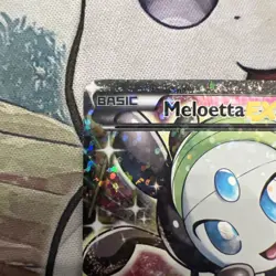 Pokemon TCG Meloetta EX RC25 Legendary Treasures Ultra Rare Full Art Holo Card - Image 3