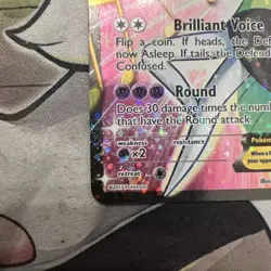 Pokemon TCG Meloetta EX RC25 Legendary Treasures Ultra Rare Full Art Holo Card - Image 4