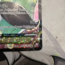 Pokemon TCG Meloetta EX RC25 Legendary Treasures Ultra Rare Full Art Holo Card - Image 5