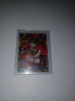 One Piece Day '25 Premium Promo Card Monkey D. Luffy Art Lego P-110 Chinese - Image 5