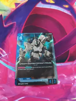 Gundam Card Game Beta Set - Unicorn Gundam (Unicorn Mode) - Image 1