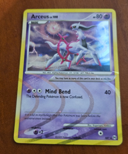 Arceus AR7 Arceus Pokemon Card Holo Rare - Image 1