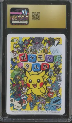2025 Pokemon Playing Cards JPN Picture Card Taruka Pikachu CGC 10 PRISTINE - Image 2