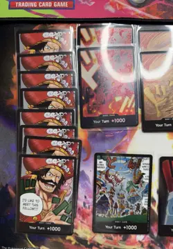 One Piece CCG Holo Don Lot 24 Holo Don Cards From Various Sets Some Special Dons - Image 2