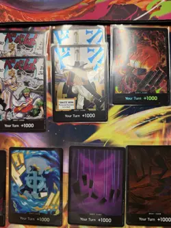 One Piece CCG Holo Don Lot 24 Holo Don Cards From Various Sets Some Special Dons - Image 5