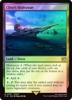 Clive's Hideaway Foil Final Fantasy MTG NM - Image 1