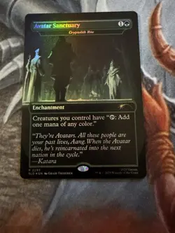 Avatar Sanctuary #2293 (NM) (Rainbow Foil) Secret Lair Avatar SLD MTG - Image 1