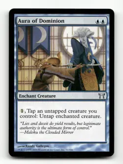 Aura of Dominion Champions of Kamigawa #51 Magic the Gathering - Image 1