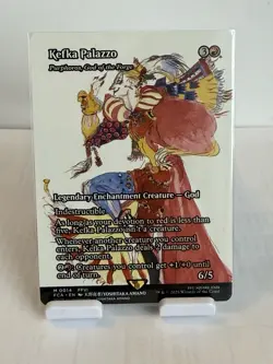 MTG Kefka Palazzo Legendary Enchantment Creature Red FFVII Regular 2025 #0014 - Image 1
