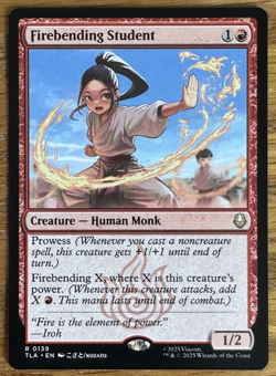 MTG Avatar: The Last Airbender, Firebending Student - Image 1