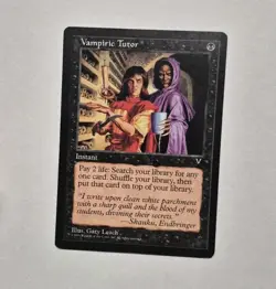 Vampiric Tutor Visions Magic MTG LP NM VINTAGE EDH CUBE - Image 1