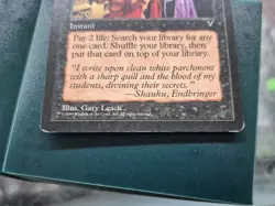 Vampiric Tutor Visions Magic MTG LP NM VINTAGE EDH CUBE - Image 2