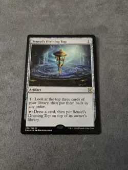 Wizards of the Coast Sensei's Divining Top Eternal Masters Rare Artifact #232 R… - Image 1