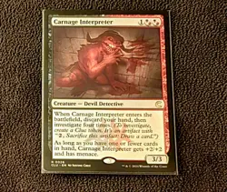 Magic The Gathering Carnage Interpreter 0026 Rare Non-Foil - Image 1