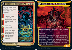 MTG Hidetsugu Consumes All // Vessel of the All-Consuming - Foil - Showcase, Kam - Image 1